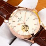 Fake Patek Philippe Calatrava 40mm Watches White Dial Rose Gold